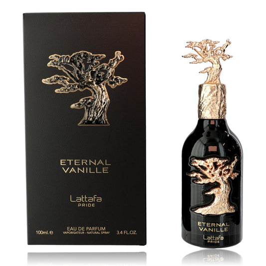 Eternal Vanille de Lattafa, EDP Spray de 3.4 oz para Unisex