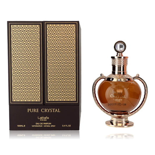 Pure Crystal by Lattafa, 3.4 oz EDP Spray for Unisex