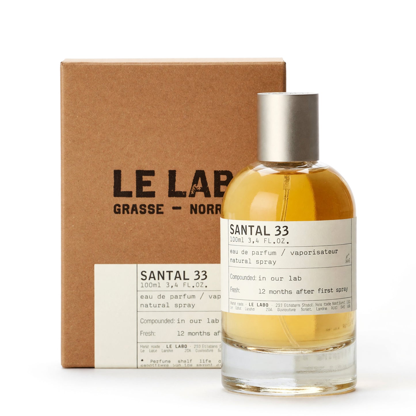 Santal 33 de Le Labo, Vaporizador EDP de 100 ml para Unisex