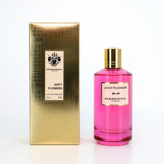 Mancera Juicy Flowers de Mancera, Eau de Parfum en espray de 4 oz para unisex