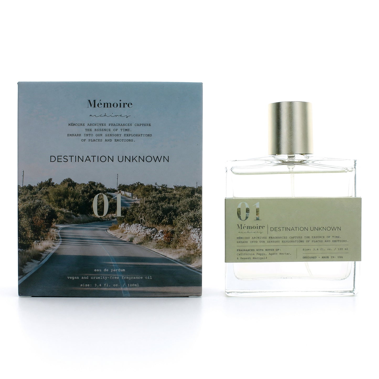 Destination Unknown de Memoire Archives, EDP Vaporizador de 100 ml para Unisex