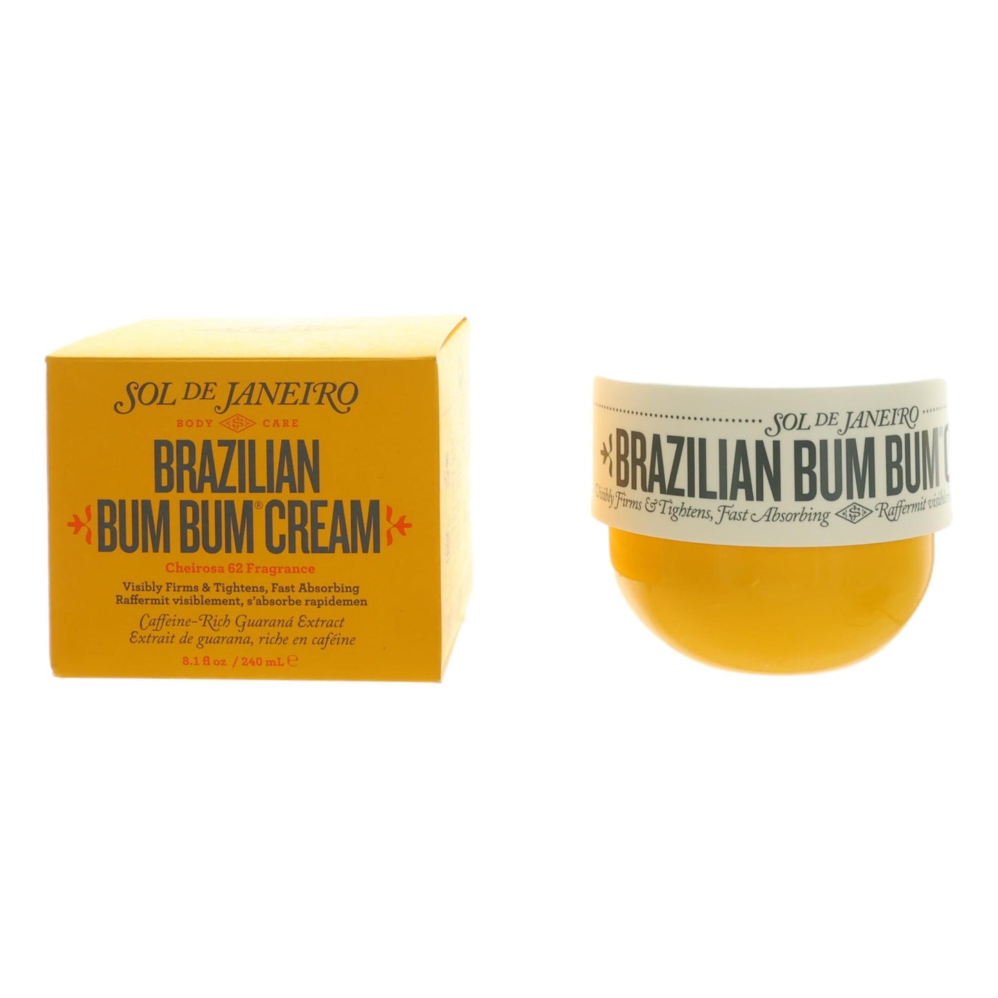 Crema brasileña Bum Bum de Sol De Janeiro, crema corporal de 8 oz
