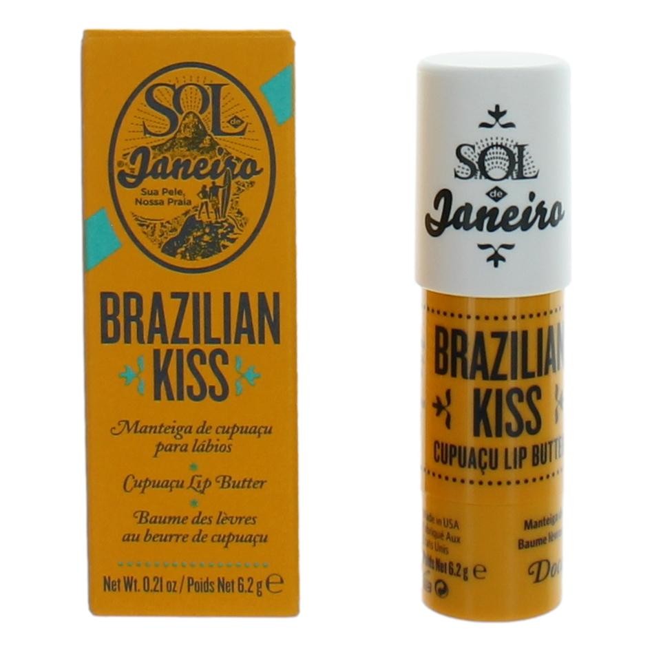 Brazilian Kiss de Sol de Janeiro, manteca labial de 0.21 oz
