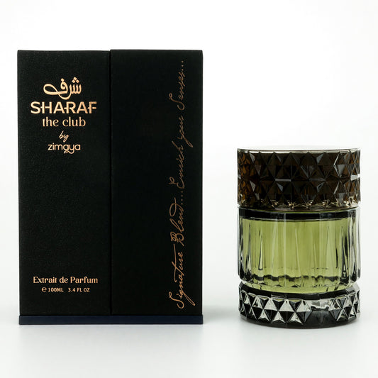Sharaf the Club by Zimaya, 3.4 oz Extrait de Parfum for Unisex