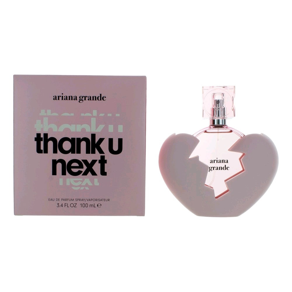 Thank U Next de Ariana Grande, Eau de Parfum en spray de 3.4 oz para mujer
