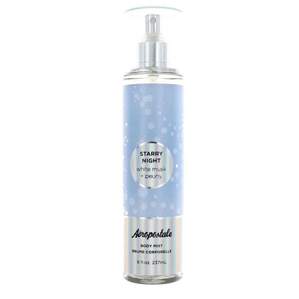 Starry Night White Musk & Peony de Aeropostale, Body Mist de 8oz para mujeres