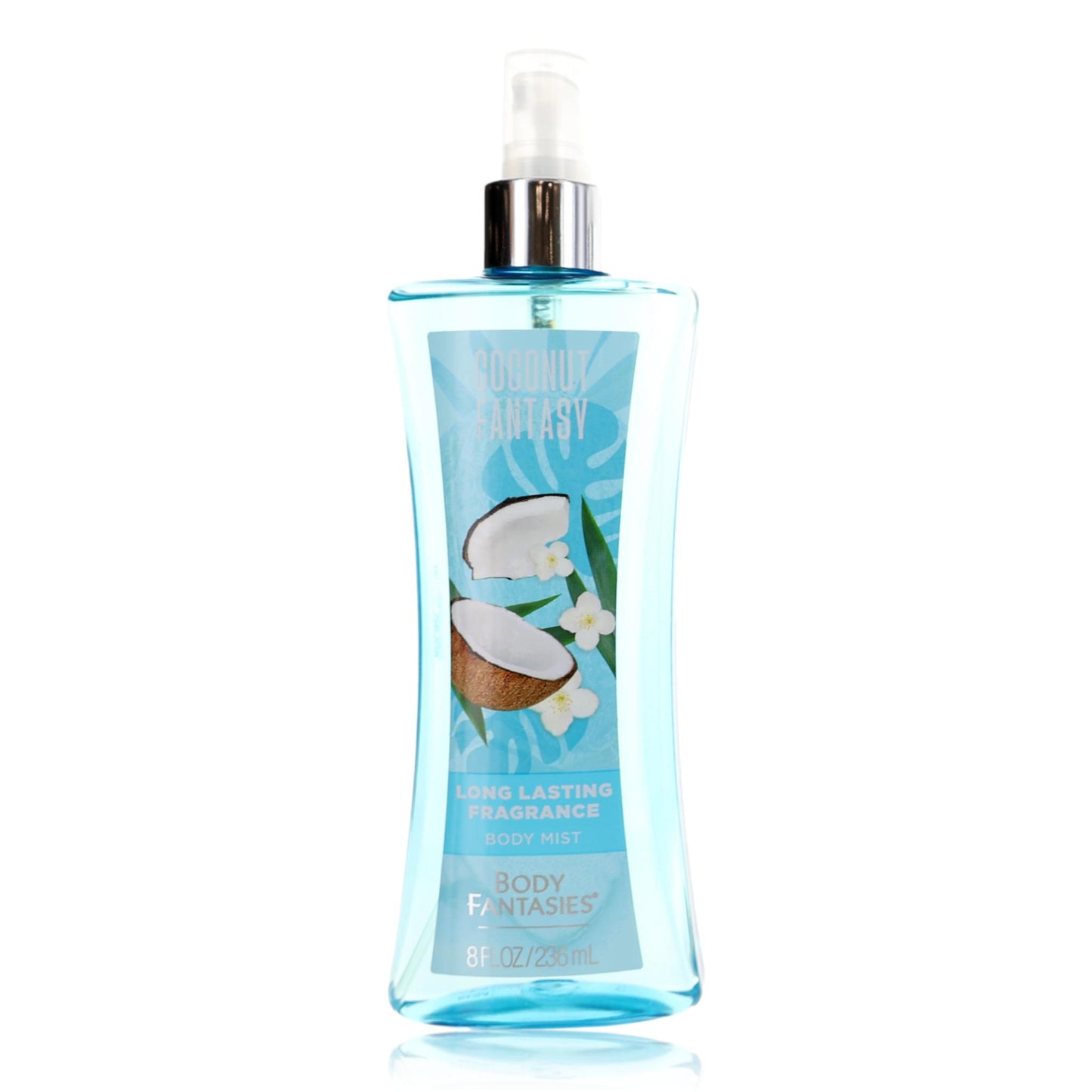 Coconut Fantasy de Body Fantasies, spray corporal con fragancia de 8 oz para mujeres