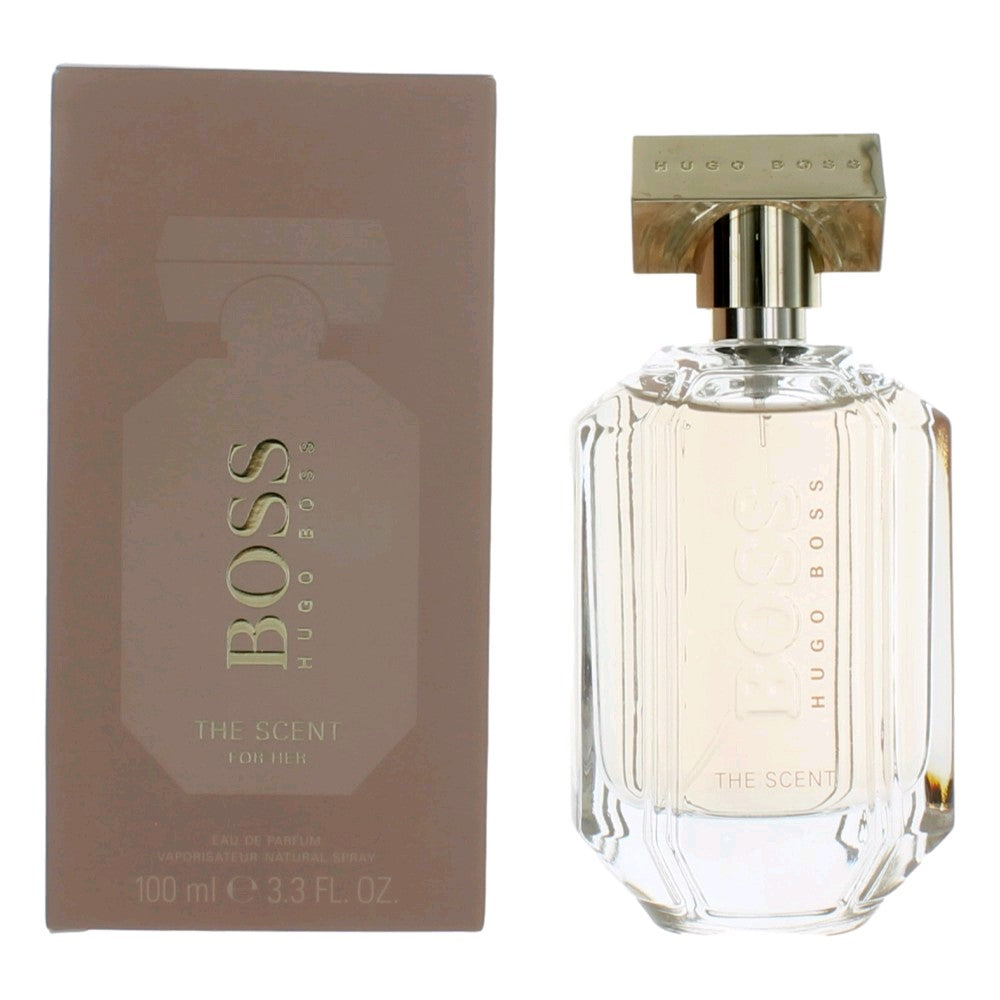 Boss The Scent de Hugo Boss, Eau de Parfum en spray de 3.3 oz para mujer