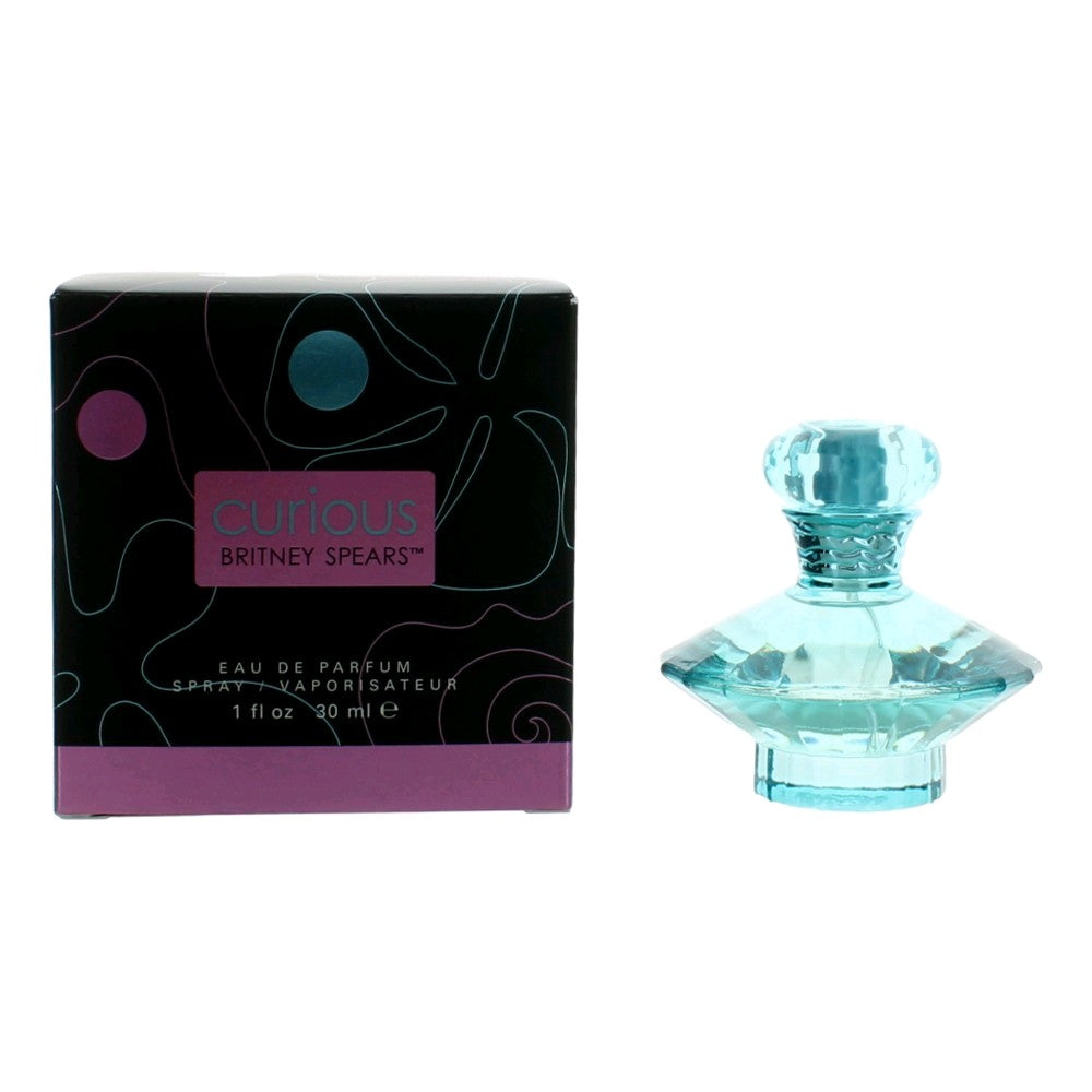 Curious de Britney Spears, EDP en aerosol de 1 oz para mujer