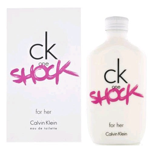 CK One Shock de Calvin Klein, Eau de Toilette Vaporizador de 3.4 oz para Mujer