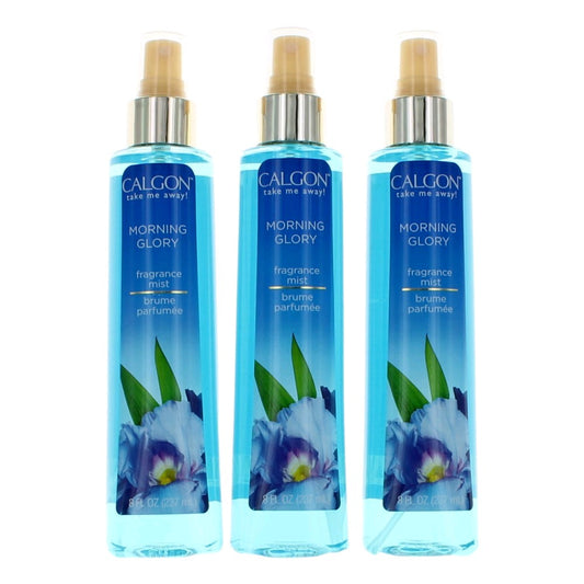 Calgon Morning Glory de Calgon, paquete de 3 nieblas de fragancia de 8 oz para mujeres
