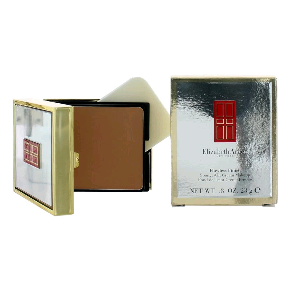 Maquillaje en crema aplicable con esponja Flawless Finish de Elizabeth Arden, 0.8 oz - Toasty Beige 06