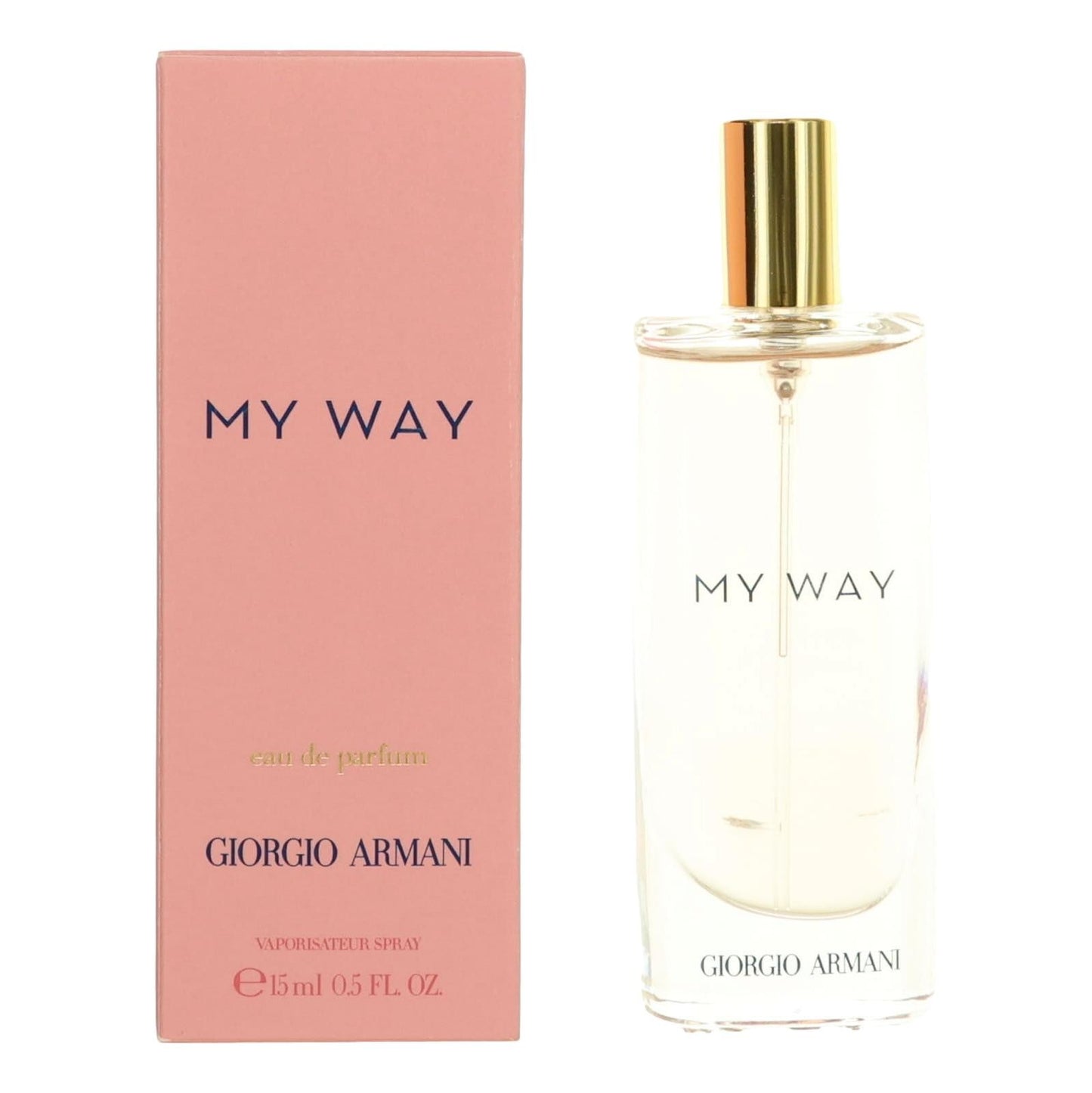 My Way de Giorgio Armani, EDP en spray de 0.5 oz para mujer