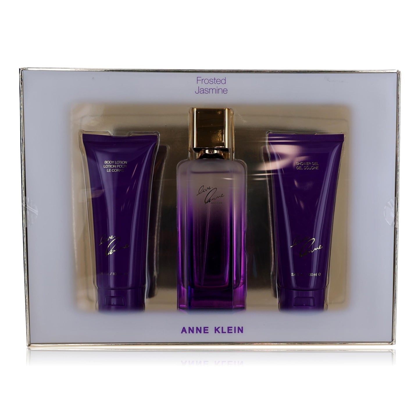 Jazmín Escarchado de Anne Klein, Set de Regalo de 3 Piezas para Mujer