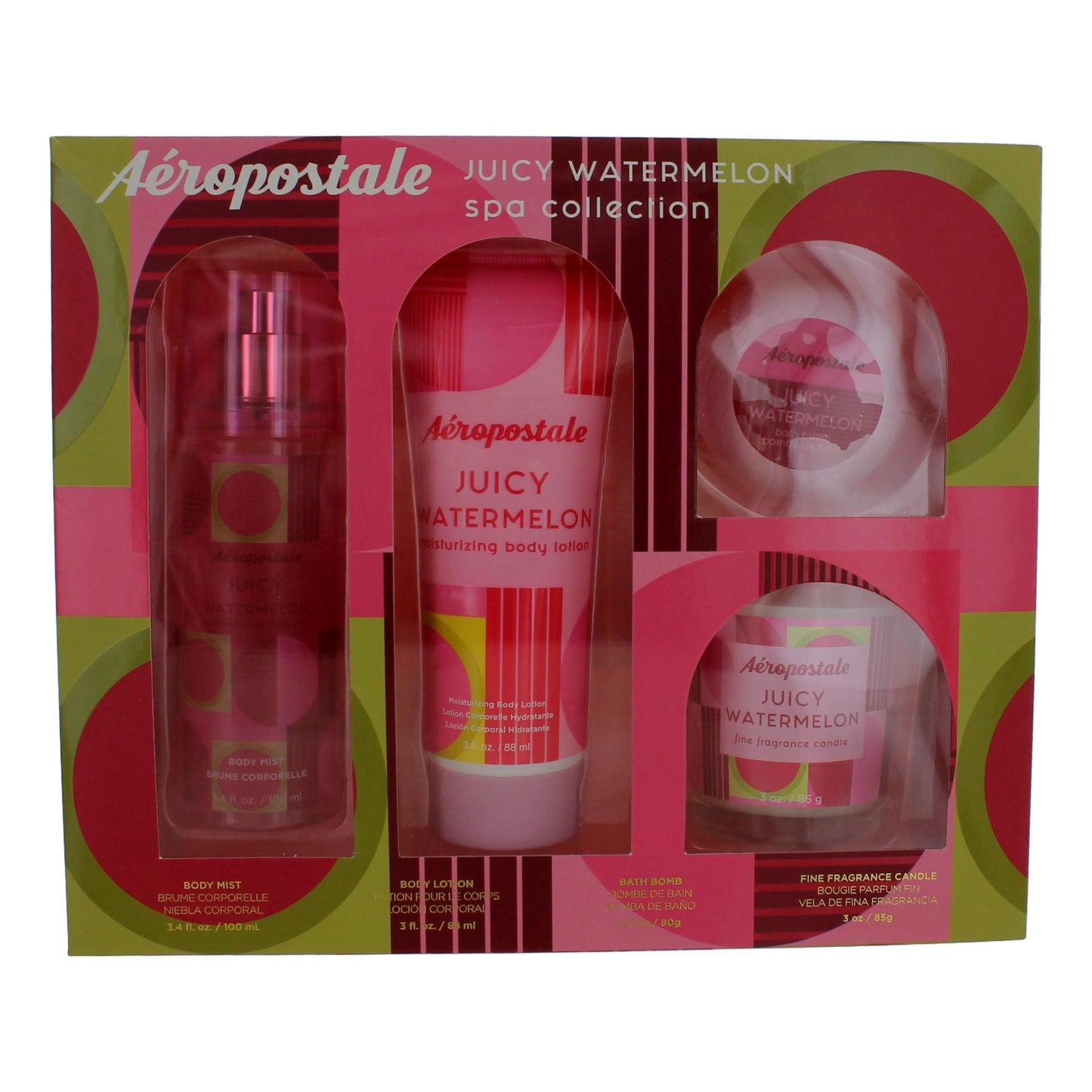 Aeropostale Juicy Watermelon de Aeropostale, colección Spa de 4 piezas