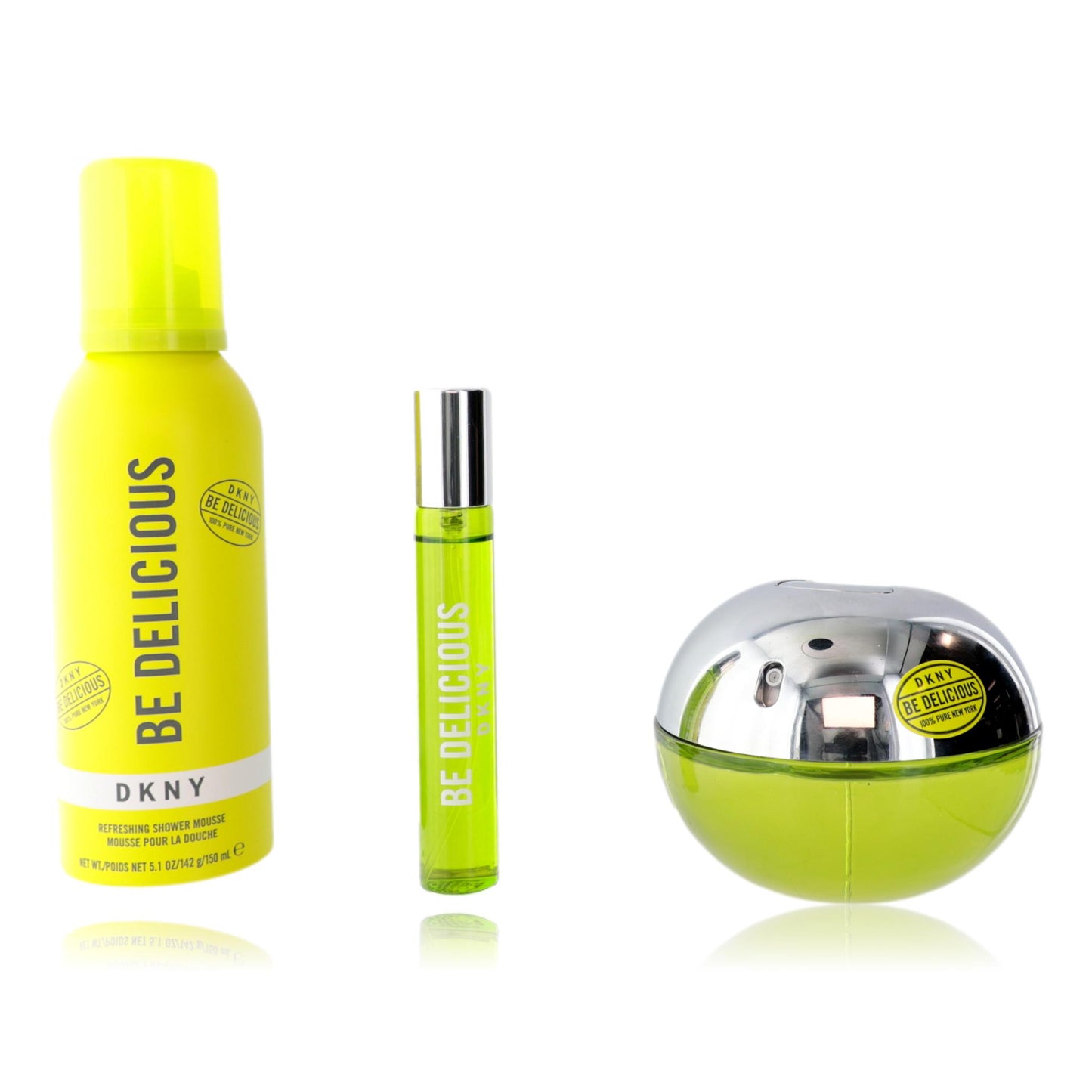 Be Delicious DKNY de Donna Karan, set de regalo de 3 piezas para mujer