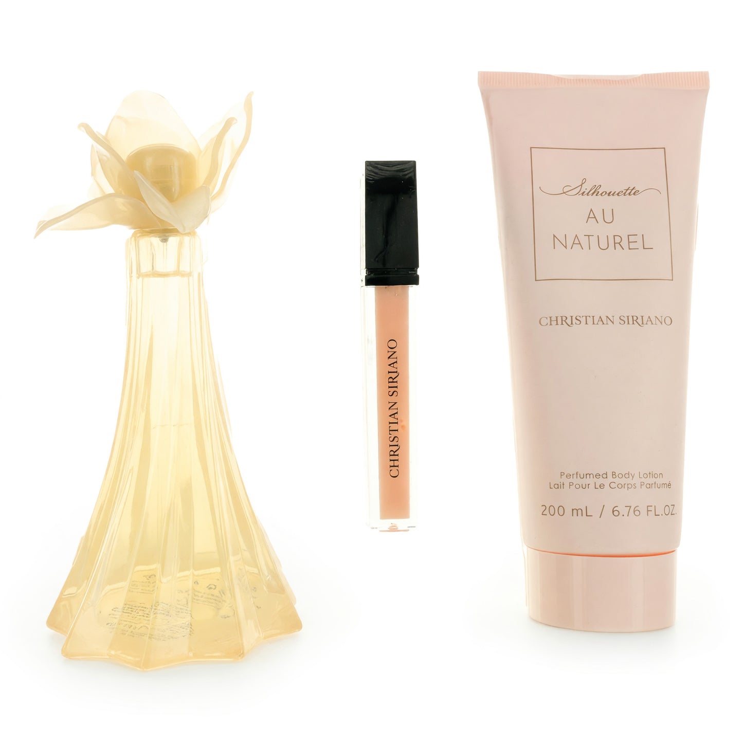 Silhouette Au Naturel de Christian Siriano, set de regalo de 3 piezas para mujer