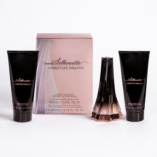 Silhouette de Christian Siriano, set de regalo de 3 piezas para mujer