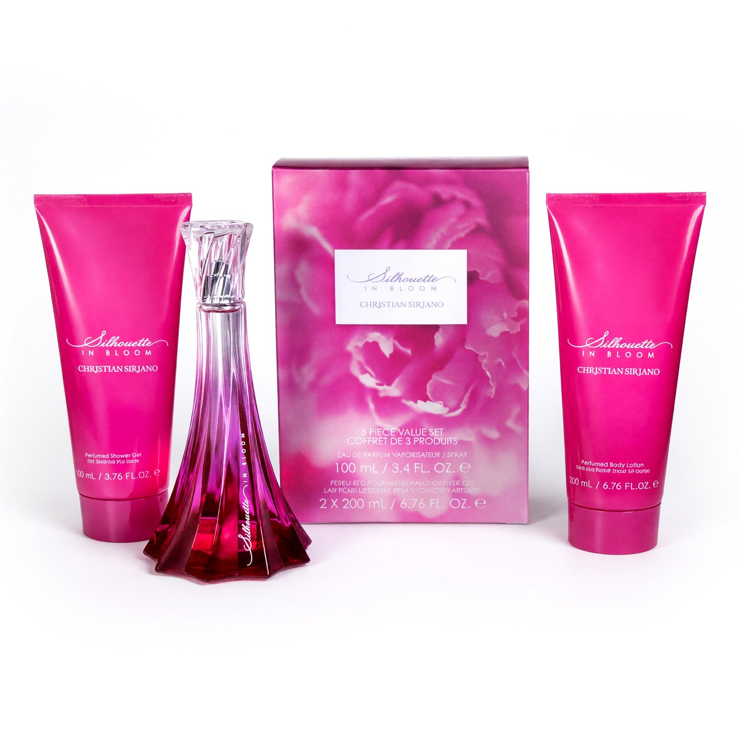 Silhouette In Bloom de Christian Siriano, set de regalo de 3 piezas para mujer