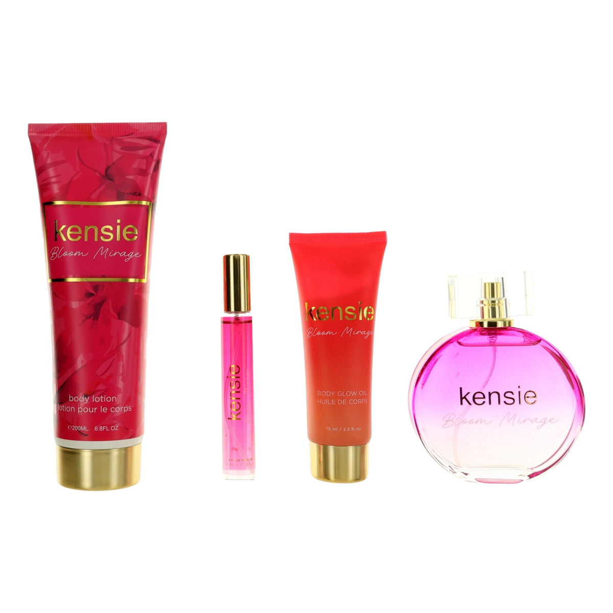 Kensie Bloom Mirage by Kensie, 4 Piece Gift set for Women