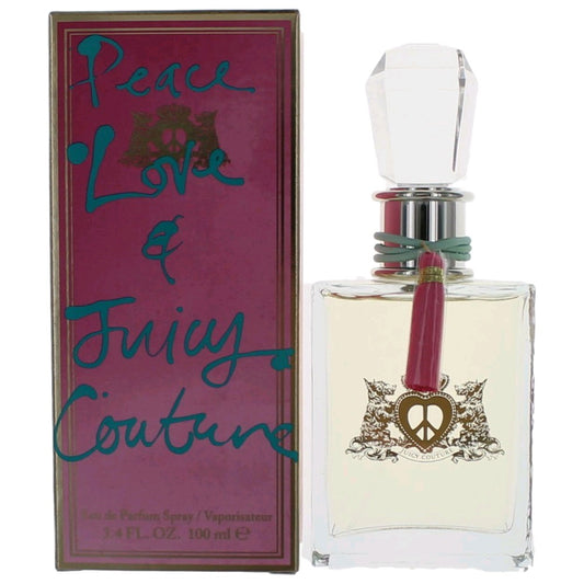 Peace Love & Juicy Couture de Juicy Couture, EDP Vaporizador 3.4oz para mujer