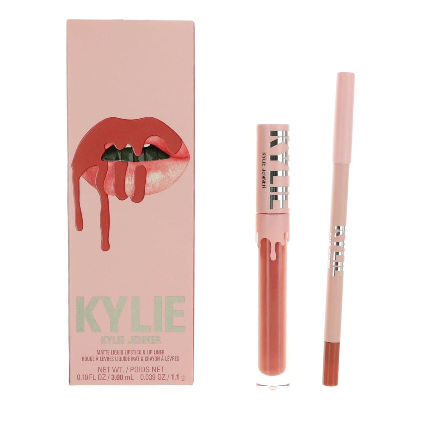 Lápiz Labial Líquido Mate y Delineador de Labios de Kylie Jenner - Kylie