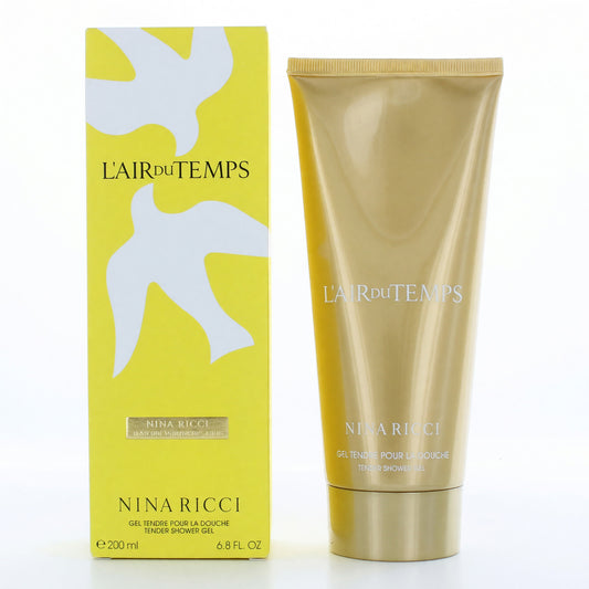 L'air du Temps de Nina Ricci, Gel de ducha suave para mujer, 6.8 oz (Lair)