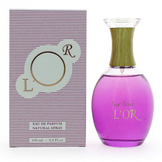 L'or by New Brand, Eau de Parfum en espray de 3.3 oz para mujer