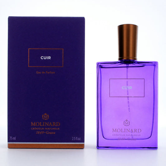 Cuir de Molinard, espray EDP de 2.5 oz para mujer