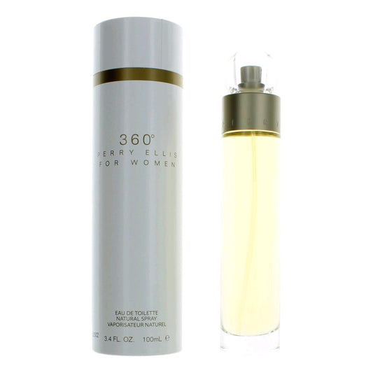Perry Ellis 360 de Perry Ellis, Eau de Toilette en Spray de 3.3 oz para Mujer