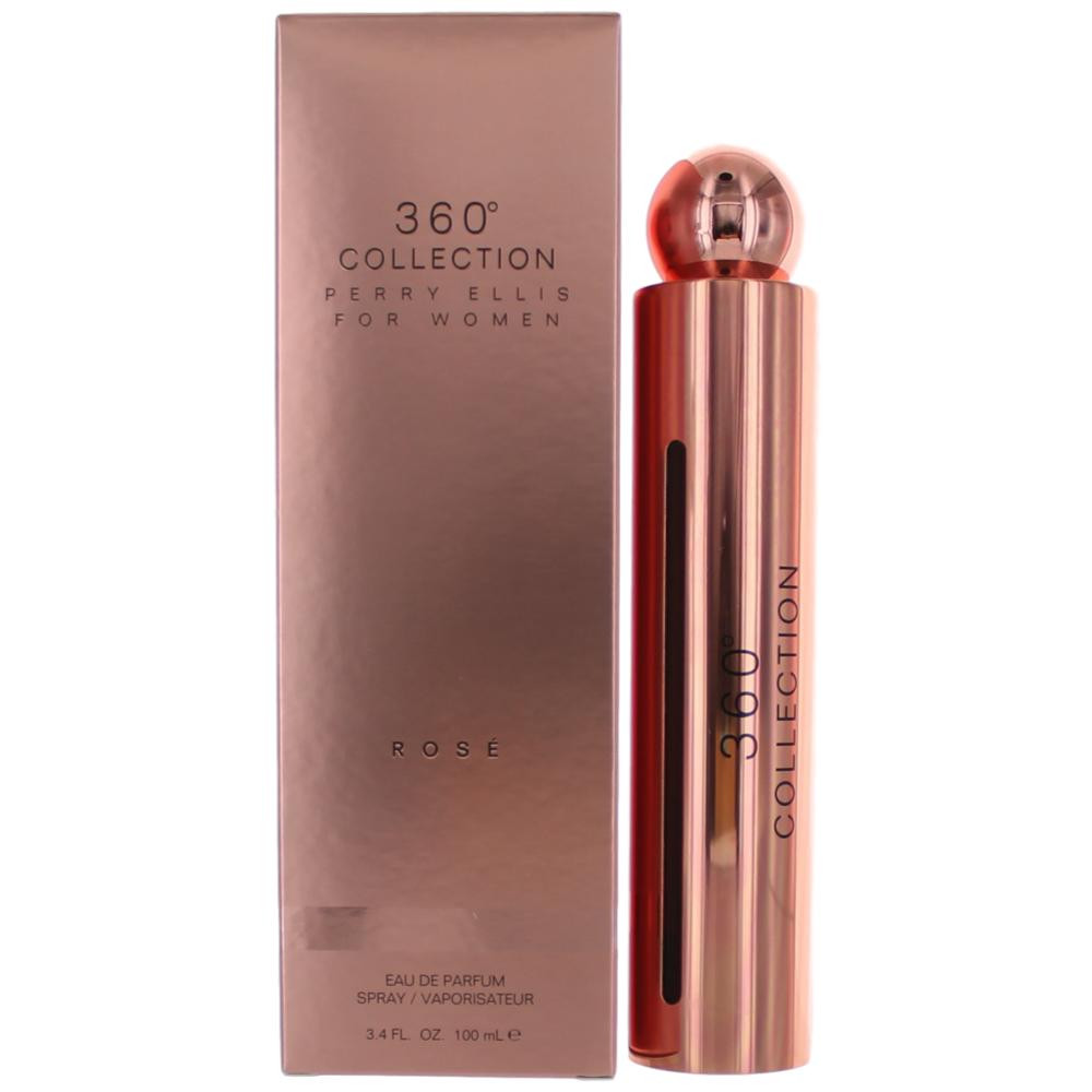 Perry Ellis 360 Collection Rose by Perry Ellis, 3.4oz EDP Spray women