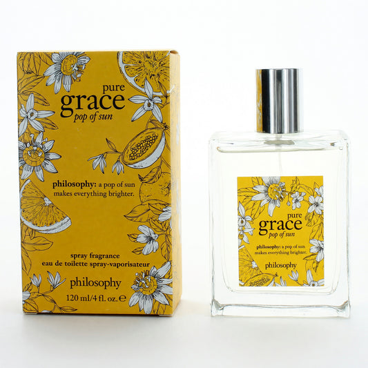 Pure Grace Pop of Sun de Philosophy, vaporizador EDT de 118 ml para mujer