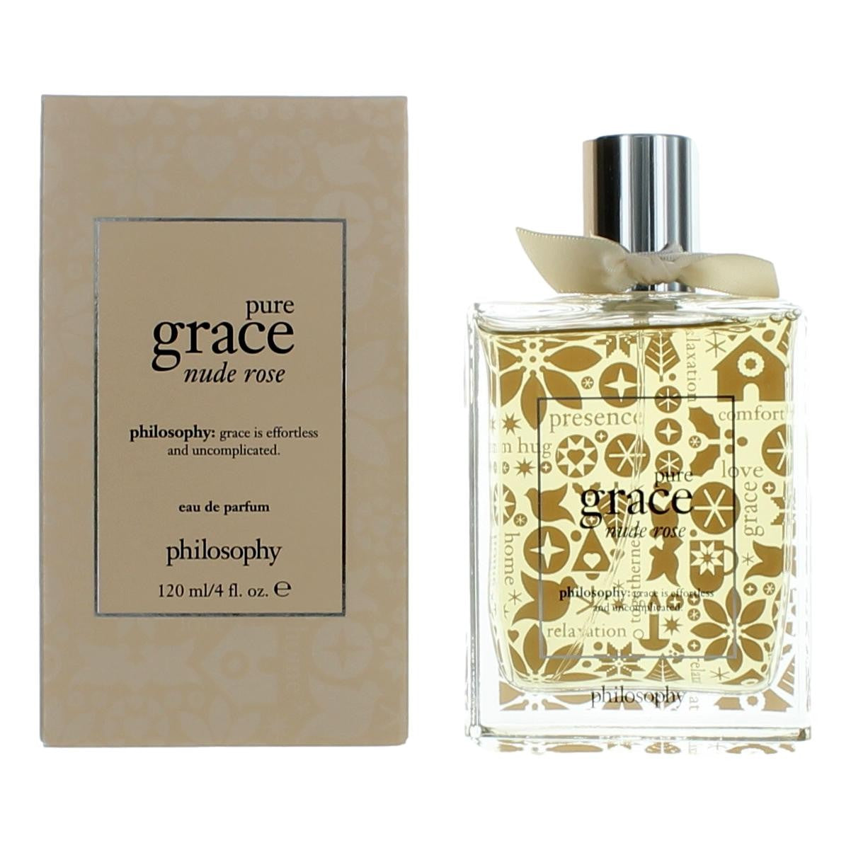 Pure Grace Nude Rose by Philosophy, 4 oz Eau De Parfum Spray for Women