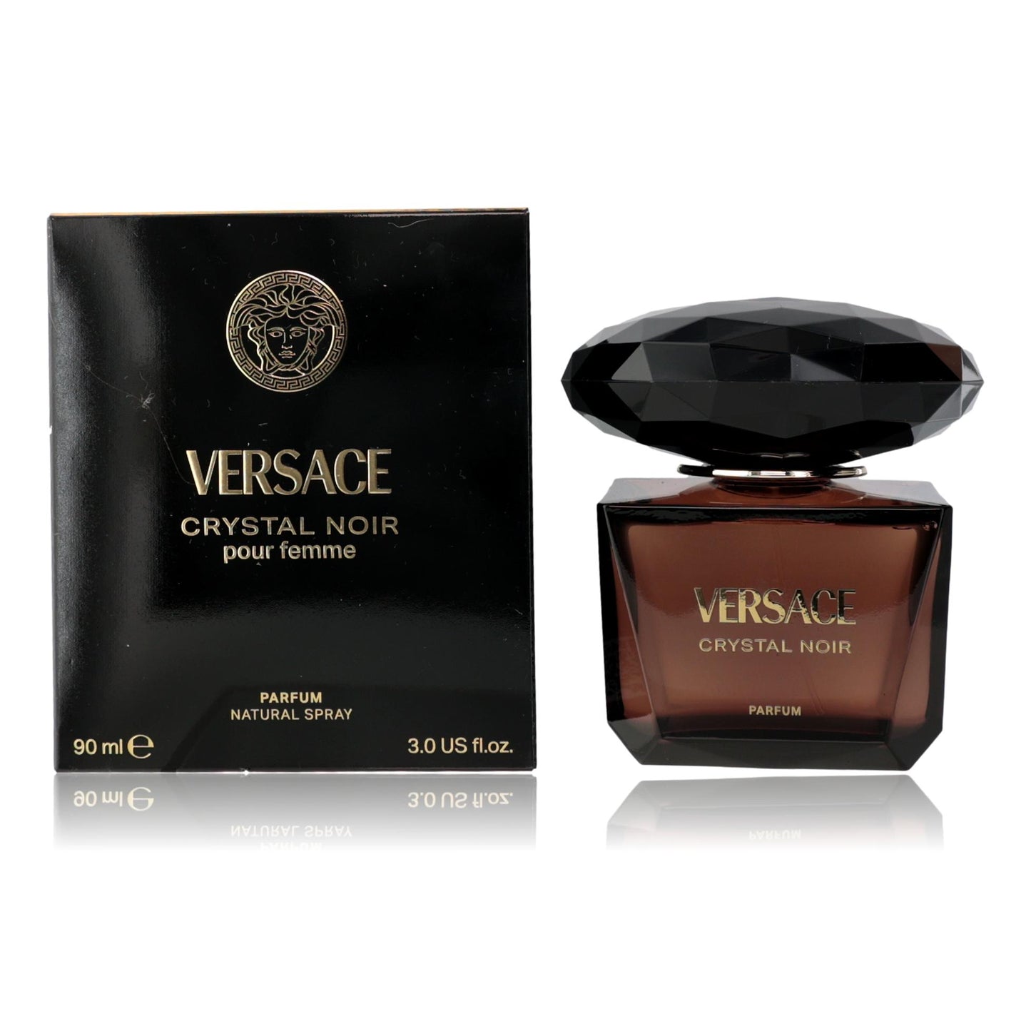 Versace Crystal Noir de Versace, Eau de Parfum en spray de 90 ml para mujer