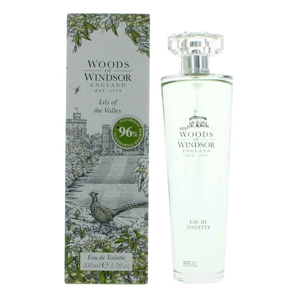 Woods of Windsor Lily of The Valley de Woods of Windsor, Eau de Toilette en Spray de 3.3oz para mujeres