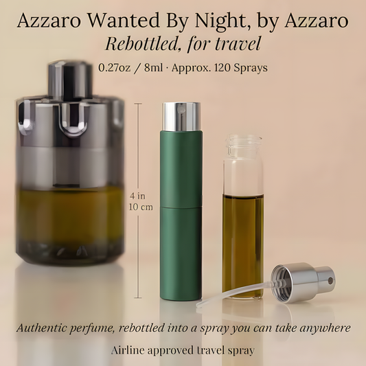 Azzaro Wanted By Night by Azzaro - 8ml Travel Spray
