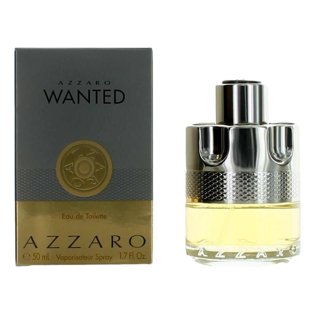 Azzaro Wanted by Azzaro, 1.7 oz Eau de Toiliette Spray for Men - 101 Perfume Plus