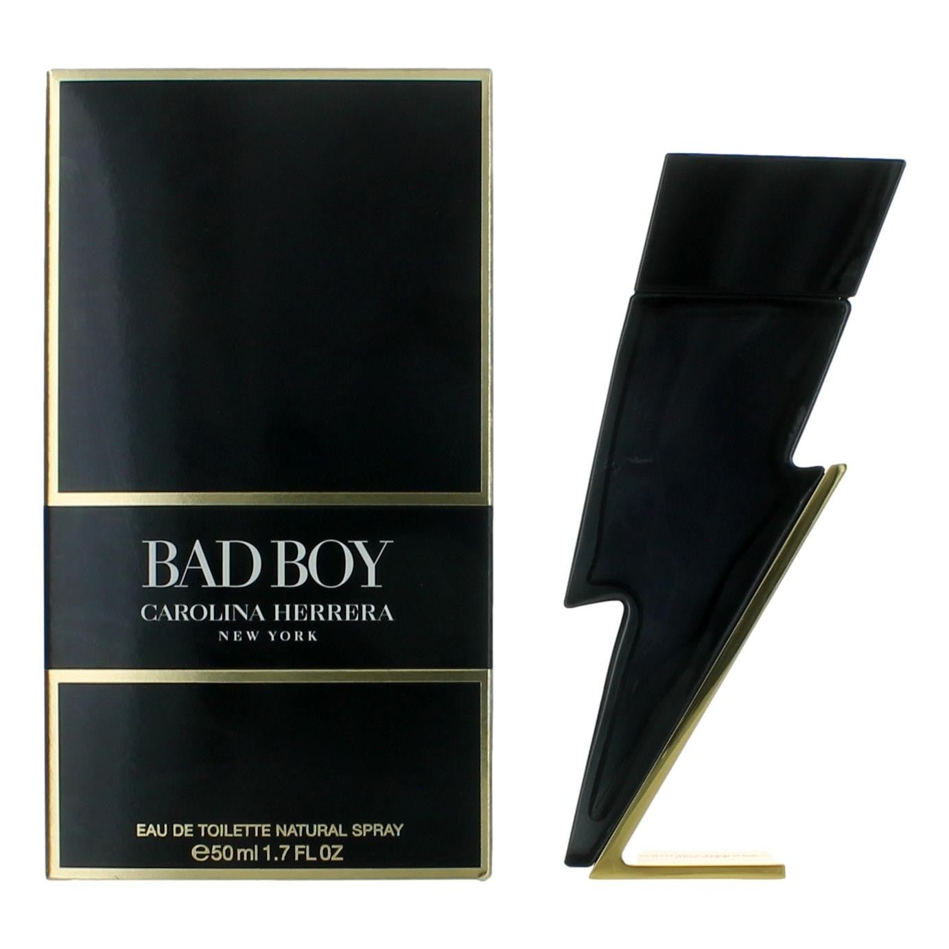 Bad Boy by Carolina Herrera, 1.7 oz Eau De Toilette Spray for Men - 101 Perfume Plus