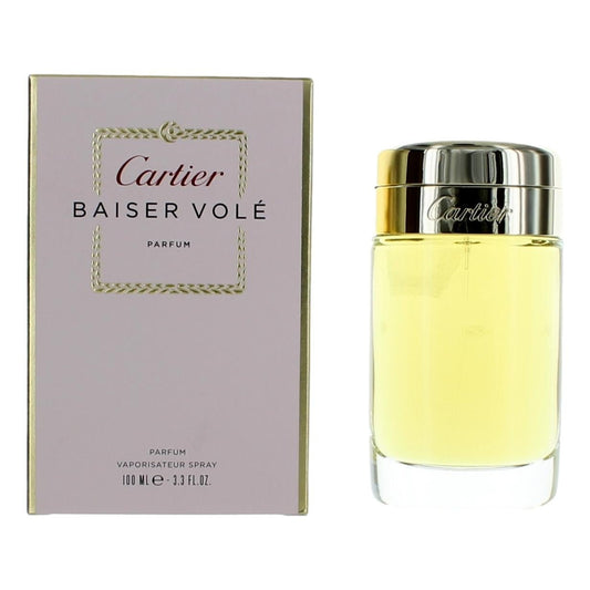 Baiser Vole by Cartier, 3.3 oz Parfum Spray for Women - 101 Perfume Plus