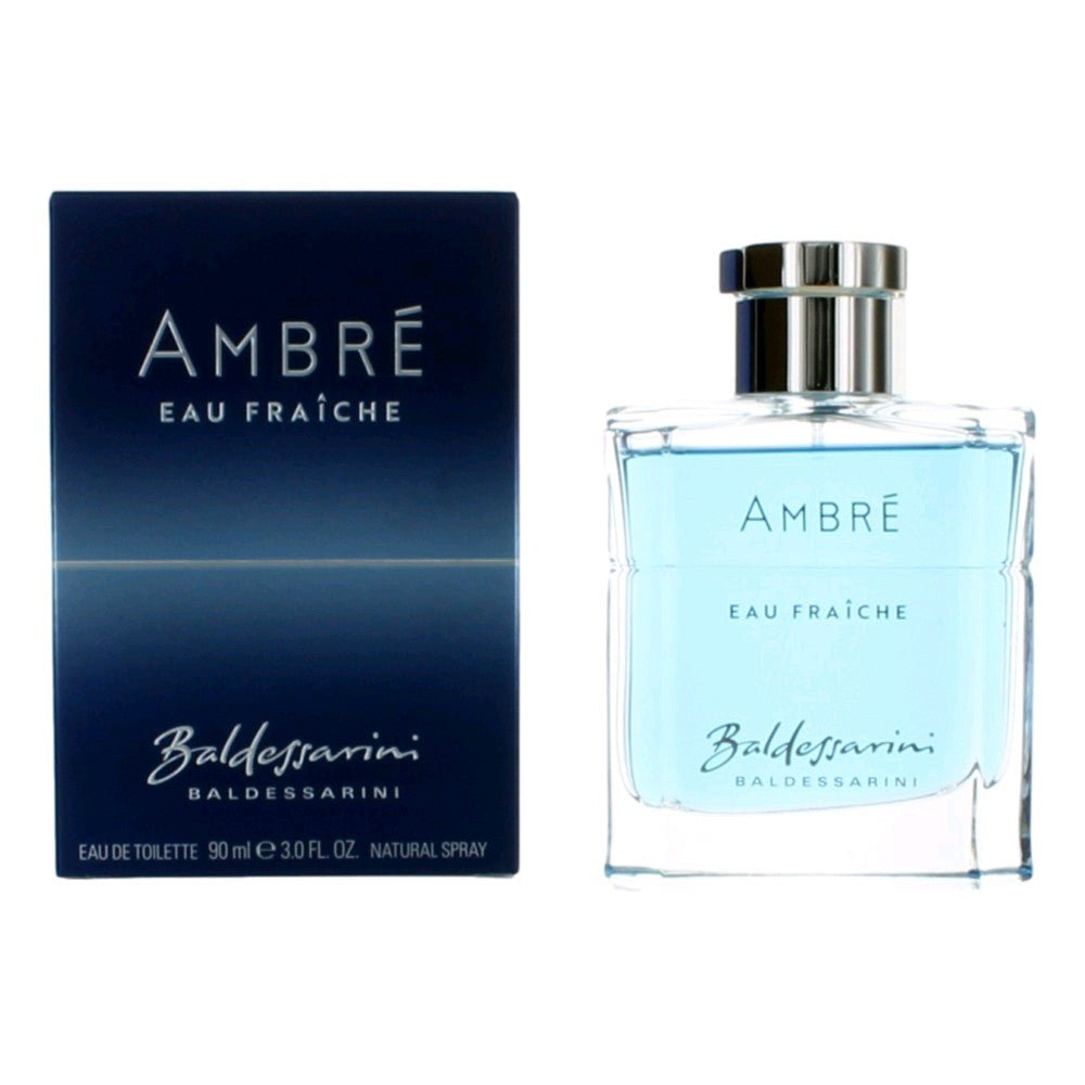 Baldessarini Ambre Eau Fraiche by Baldessarini, 3 oz Eau De Toilette Spray for Men - 101 Perfume Plus