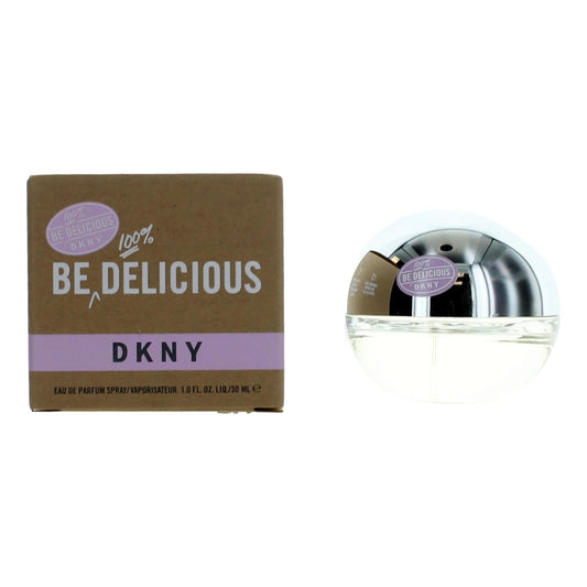 Be 100 pct Delicious DKNY by Donna Karan, 1 oz Eau De Parfum Spray for Women - 101 Perfume Plus