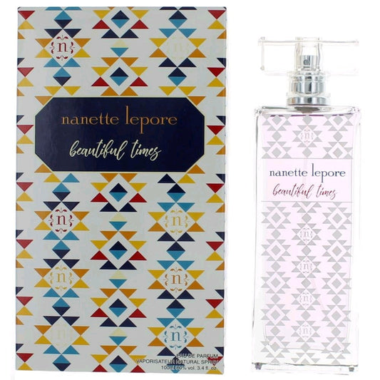 Beautiful Times by Nanette Lepore, 3.4 oz Eau De Parfum Spray for Women - 101 Perfume Plus