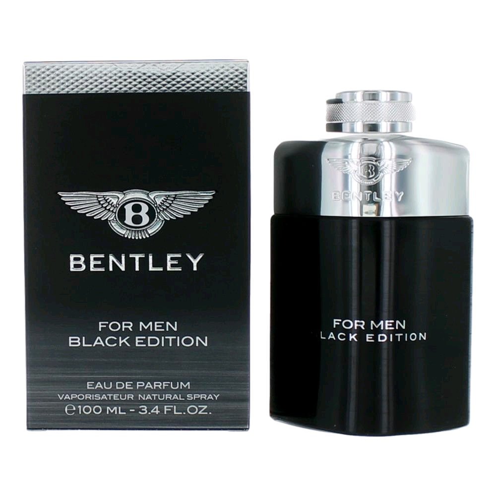 Bentley Black Edition by Bentley, 3.4 oz Eau De Parfum Spray for Men - 101 Perfume Plus