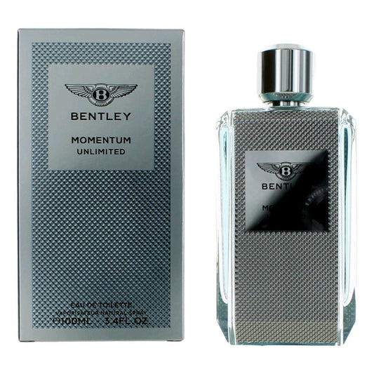 Bentley Momentum Unlimited by Bentley, 3.4 oz Eau De Toilette Spray for Men - 101 Perfume Plus