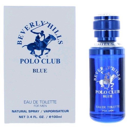 BHPC Blue by Beverly Hills Polo Club, 3.4 oz Eau De Toilette Spray for Men - 101 Perfume Plus