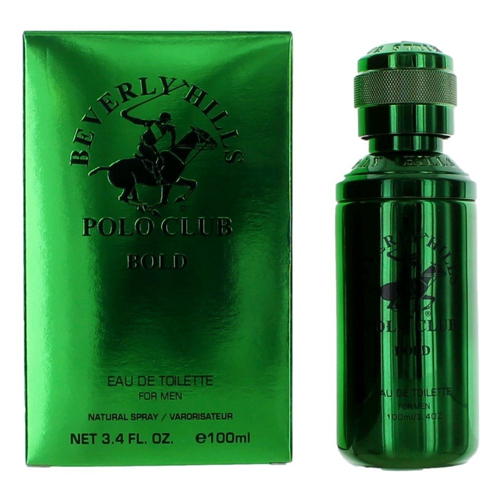 BHPC Bold by Beverly Hills Polo Club, 3.4 oz Eau De Toilette Spray for Men - 101 Perfume Plus