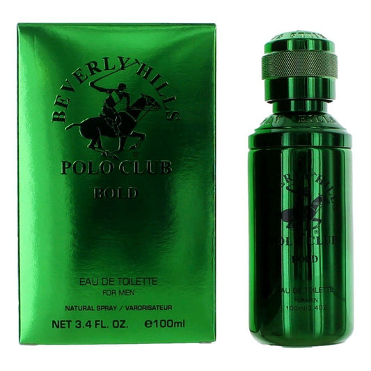 BHPC Bold by Beverly Hills Polo Club, 3.4 oz Eau De Toilette Spray for Men - 101 Perfume Plus