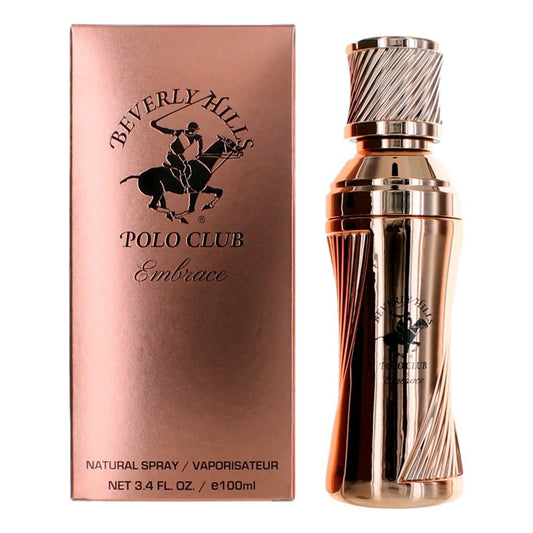 BHPC Embrace by Beverly Hills Polo Club, 3.4 oz Eau De Toilette Spray for Women - 101 Perfume Plus