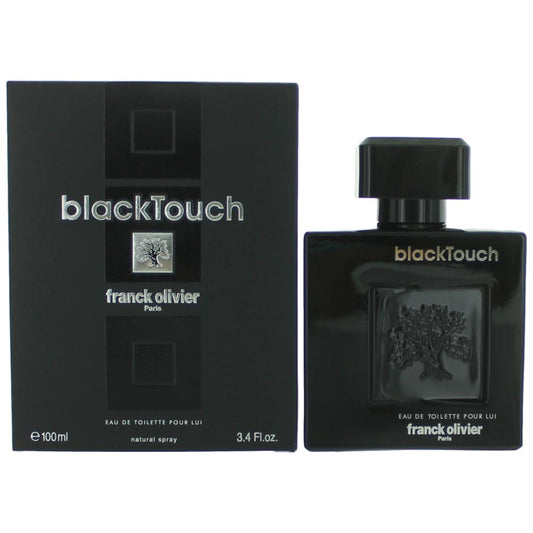 Black Touch by Franck Olivier, 3.4 oz Eau De Toilette Spray for Men - 101 Perfume Plus