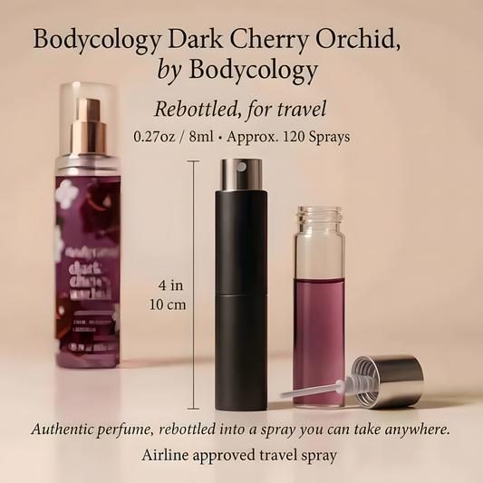 Bodycology Dark Cherry Orchid by Bodycology - 8ml Travel Spray